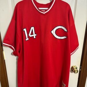 PETE ROSE - 1988 Cincinnati Reds all star game Jersey